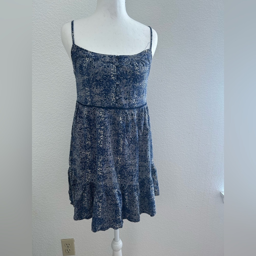 Blue Rain Navy and White Mini Dress